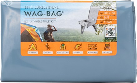 The Original WAG BAG - GO Anywhere Toilet Kit Waste Bag