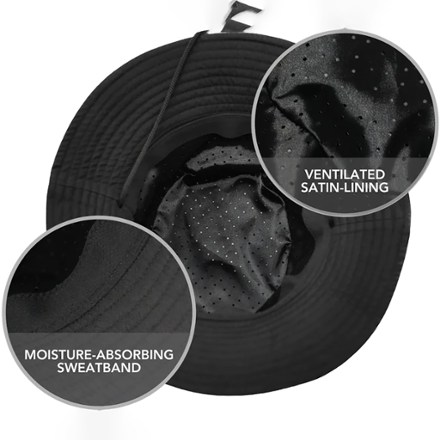 Satin-Lined, Waterproof All-Weather Sun Hat