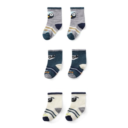 Toddler Trio Socks - 3 Pairs Toddlers'