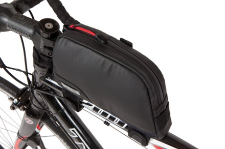 Commute Top Tube Stash Bag - Black Recycled