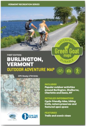 Burlington, Vermont, Outdoor Adventure Map