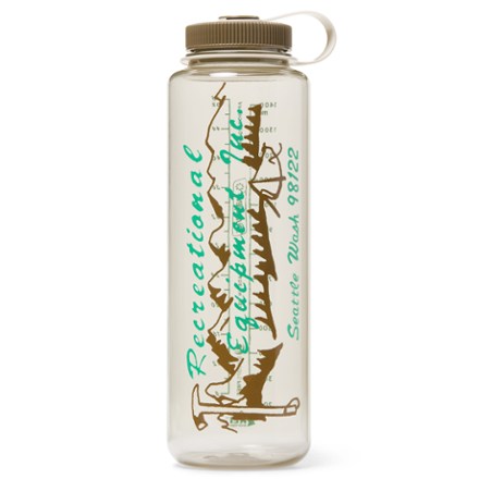 Nalgene Sustain Original Logo Wide-Mouth Water Bottle - 48 fl. oz.