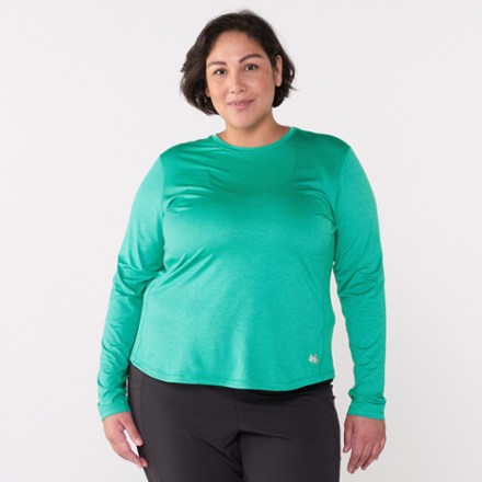 Lightweight Long-Sleeve Crew Base Layer Top - Women's