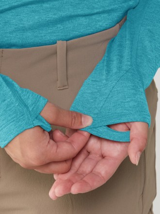 Midweight Base Layer Half-Zip Top - Women's