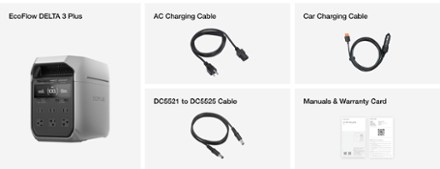 DELTA 3 Plus Portable Power Station - 1024Wh