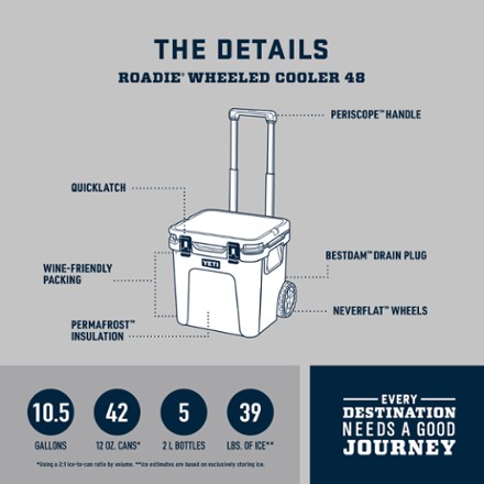 Roadie 48 Wheeled Cooler