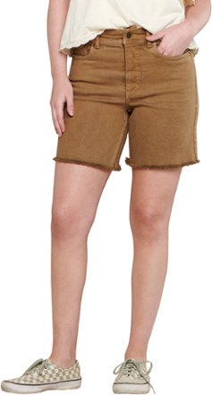 Balsam Seeded Cutoff Shorts - Women's