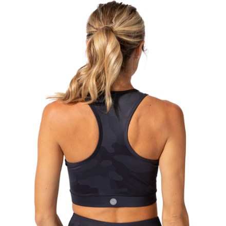 Lunette Camo Print Sports Bra
