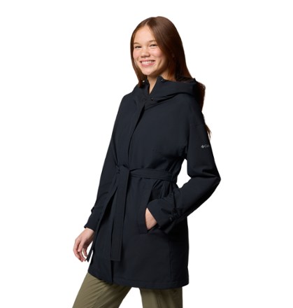 Here and There III Trench Jacket - Women's