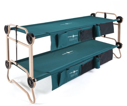 Large Bunk Cots with Organizers