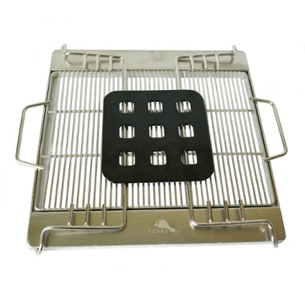 Fireplace Grill Attachment