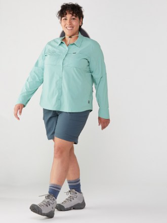Sahara Long-Sleeve Solid Shirt - Women's