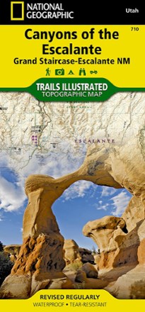 Canyons of the Escalante Trail Map