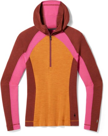 Classic Thermal Merino Base Layer Half-Zip Hoodie - Women's