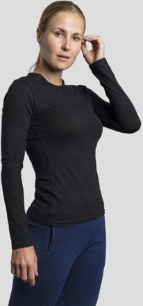 160 Ultralight Alpaca Wool Long-Sleeve Base Layer Shirt - Women's