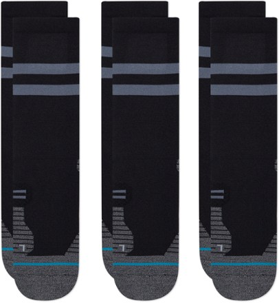 Run Light Crew Socks - 3 Pairs