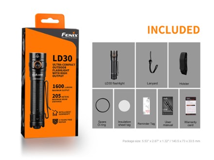 LD30 Rechargeable Flashlight