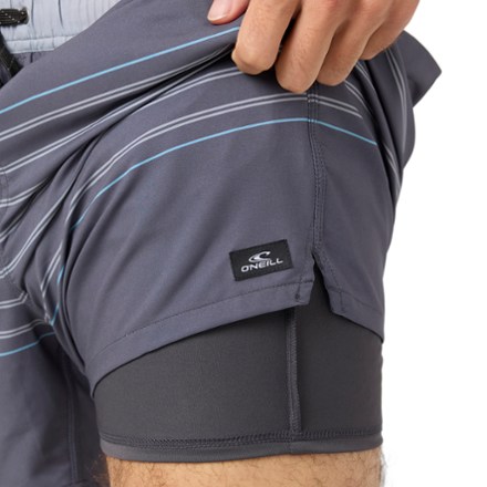 Perform Light Tech Panel Lined Swim Shorts - Men's