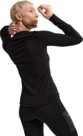 Rho Wool Long-Sleeve Crew Base Layer Top - Women's