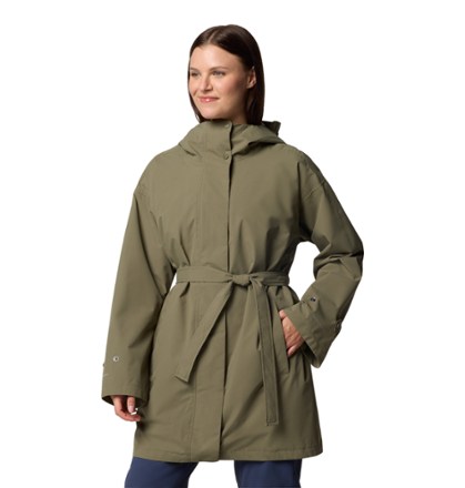 Here and There III Trench Jacket - Women's