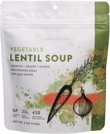 Vegetable Lentil Soup - 1 Serving