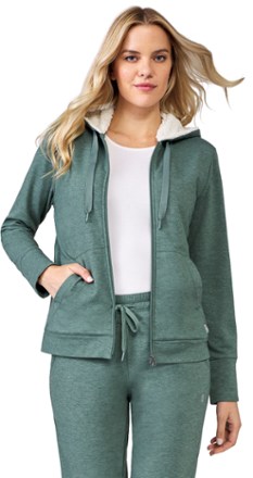 Luxe+ Fleece-Lined Zip Hoodie - Women's