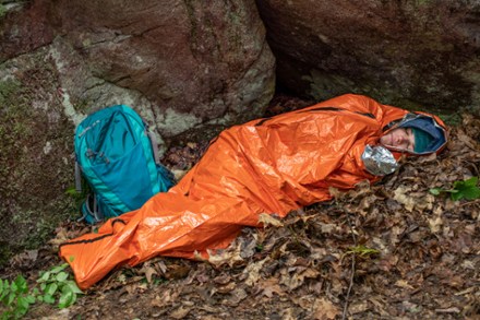 Emergency Bivvy with Rescue Whistle and Tinder Cord