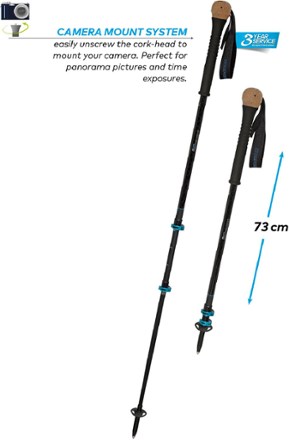 Camera Walking Staff - Single