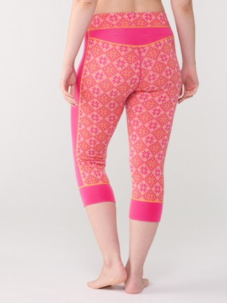 Rose Capri High-Waist Base Layer Bottoms - Women's
