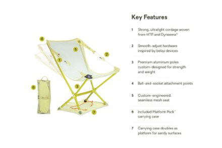 Moonlite Elite Reclining Backpacking Chair