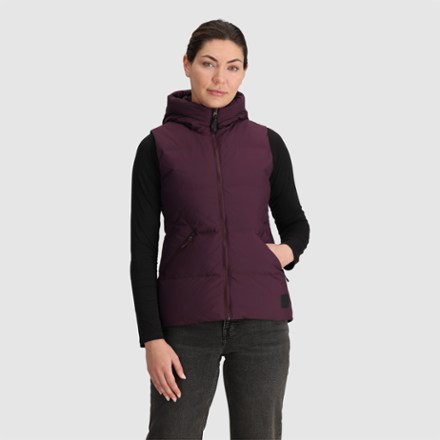 Coze Hooded Down Vest - Women's