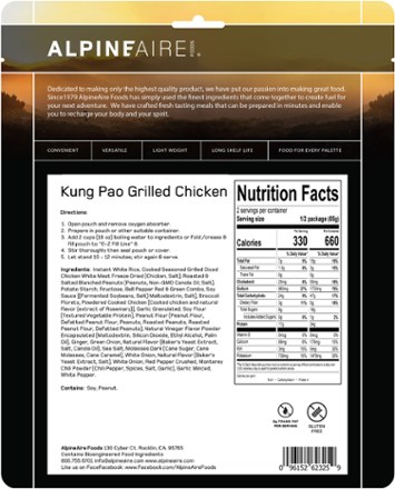 Kung Pao Grilled Chicken - 2 Servings