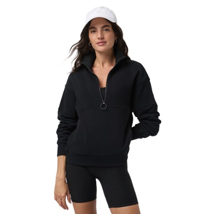 Sedona Rib Half-Zip Top - Women's
