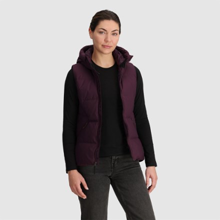 Coze Hooded Down Vest - Women's