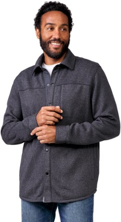 Sweater Fleece Shirt Jacket - Men's