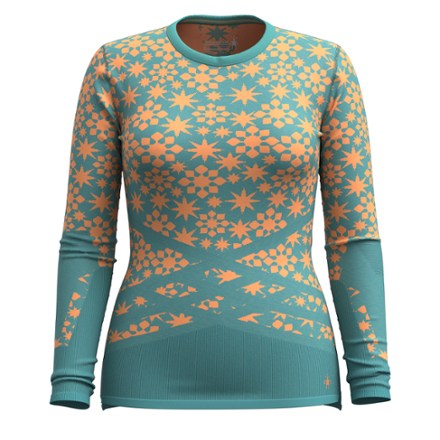 Intraknit Thermal Merino Pattern Crew Base Layer Top - Women's