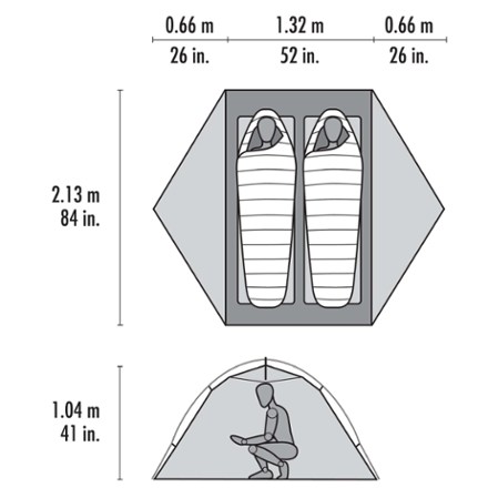 Elixir 2 Tent with Footprint