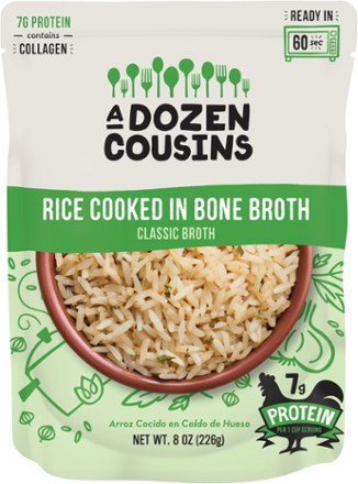 Rice Cooked Bone Broth - 1 Serving