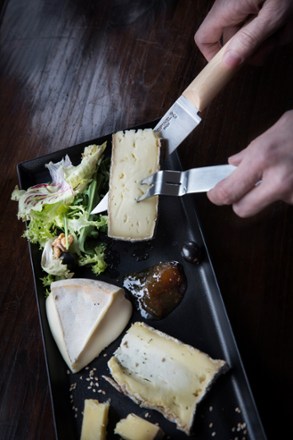 Cheese Knife and Fork Set