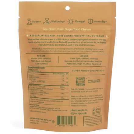 WonderBee Superfood & Mushroom Honey Chews