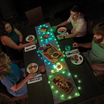 Radiant StarLit Rechargeable Lantern and String Light
