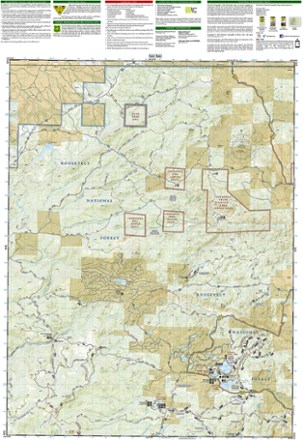 Red Feather Lakes / Glendevey Topographic Map