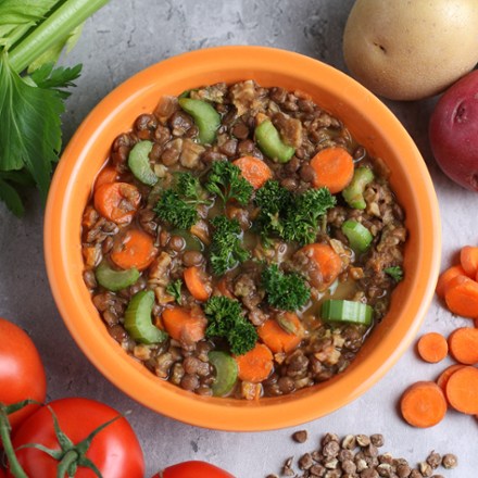 Vegetable Lentil Soup - 1 Serving