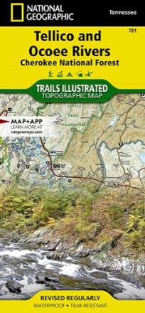 Tellico and Ocoee Rivers Topographic Map