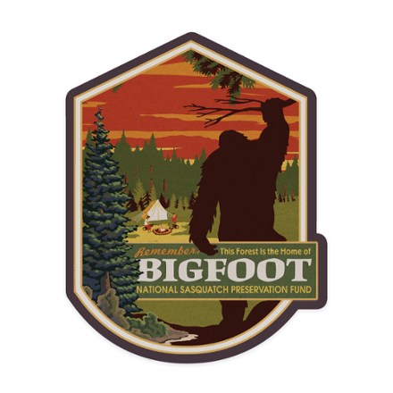 Home of Bigfoot Sticker