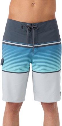 Lennox Stripe 21" Board Shorts - Men's