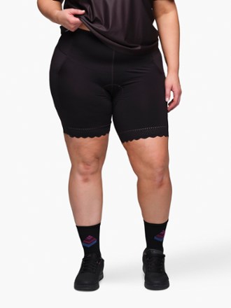 Biker Cham Cycling Shorts - Women's