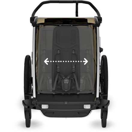 Chariot Cross 2 Bike Trailer - Double