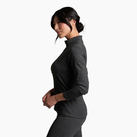 Reactiv Lite Grid Quarter-Zip Base Layer Top - Women's