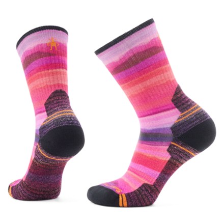 Hike Light Cushion Hilltop Daydream Print Crew Socks - Women's